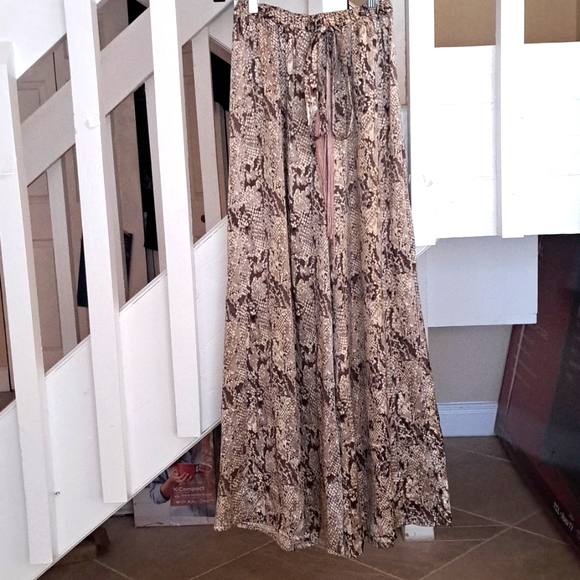 Alexis Snakskin Print Palatzoo Pants szXS EUC - Picture 1 of 9